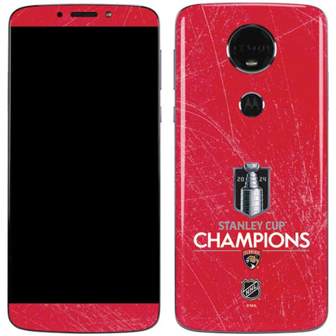 NHL 2024 Stanley Cup Champions Panthers Moto E5 Plus Skin