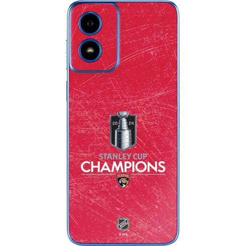NHL 2024 Stanley Cup Champions Panthers Moto G Play 4G (2024) Skin
