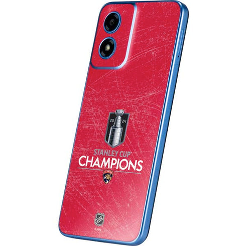 NHL 2024 Stanley Cup Champions Panthers Moto G Play 4G (2024) Skin