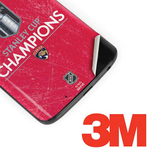 NHL 2024 Stanley Cup Champions Panthers Moto G6 Skin