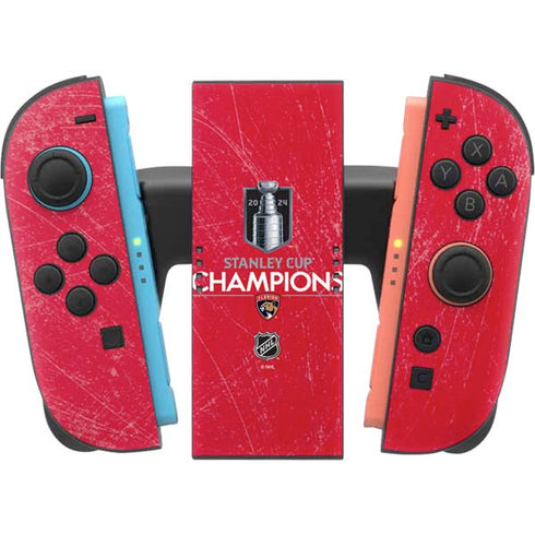 NHL 2024 Stanley Cup Champions Panthers Nintendo Switch 2 (2025) Joy-Con Controller Skin