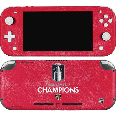 NHL 2024 Stanley Cup Champions Panthers Nintendo Switch Lite Skin