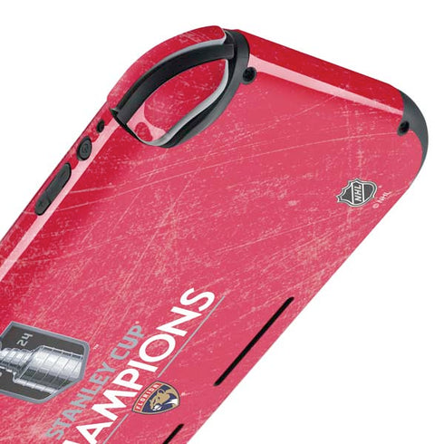 NHL 2024 Stanley Cup Champions Panthers Nintendo Switch Lite Skin