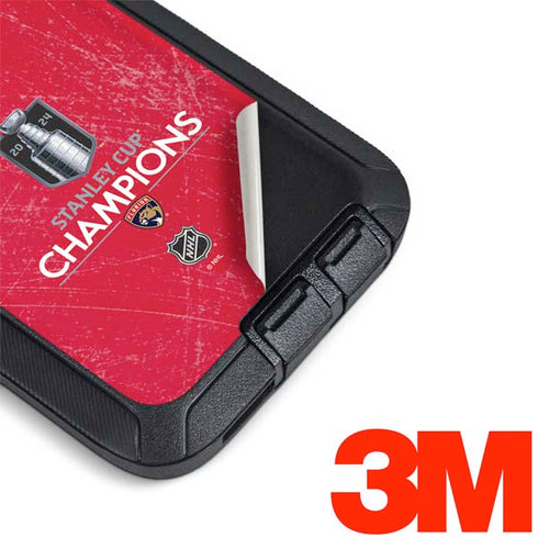 NHL 2024 Stanley Cup Champions Panthers Otterbox Defender Galaxy Skin