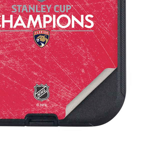 NHL 2024 Stanley Cup Champions Panthers Otterbox Defender iPhone Skin