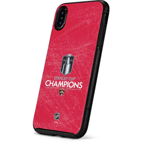 NHL 2024 Stanley Cup Champions Panthers Otterbox Symmetry iPhone Skin