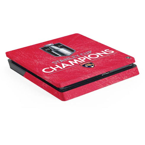 NHL 2024 Stanley Cup Champions Panthers PS4 Slim Skin