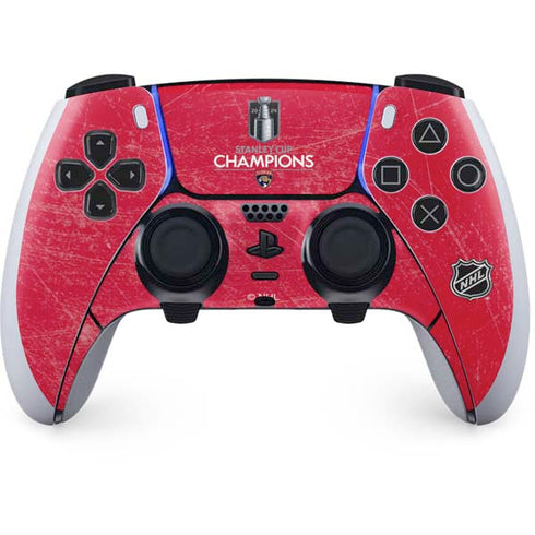 NHL 2024 Stanley Cup Champions Panthers PS5 DualSense Edge Pro Controller Skin