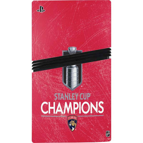 NHL 2024 Stanley Cup Champions Panthers PS5 Pro Bundle Skin