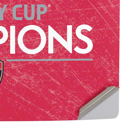 NHL 2024 Stanley Cup Champions Panthers PS5 Pro Disk Console Skin