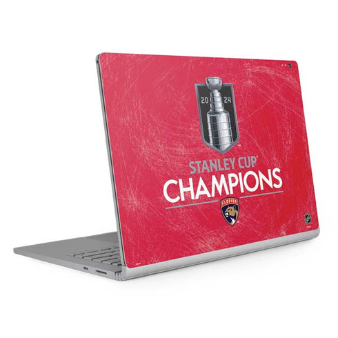 NHL 2024 Stanley Cup Champions Panthers Surface Book 2 13.5in Skin