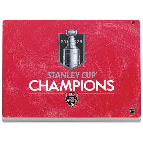 NHL 2024 Stanley Cup Champions Panthers Surface Book 2 13.5in Skin