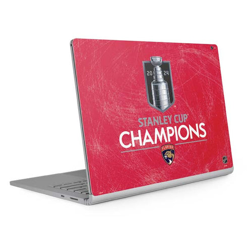 NHL 2024 Stanley Cup Champions Panthers Surface Book 2 15in Skin
