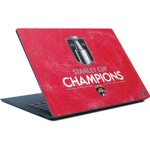 NHL 2024 Stanley Cup Champions Panthers Surface Laptop Skin