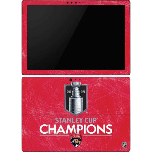 NHL 2024 Stanley Cup Champions Panthers Surface Pro 6 Skin