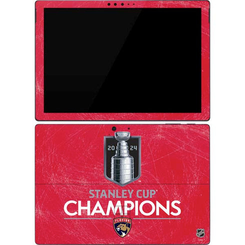 NHL 2024 Stanley Cup Champions Panthers Surface Pro 7 Skin
