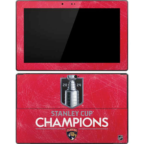 NHL 2024 Stanley Cup Champions Panthers Surface Pro Tablet Skin