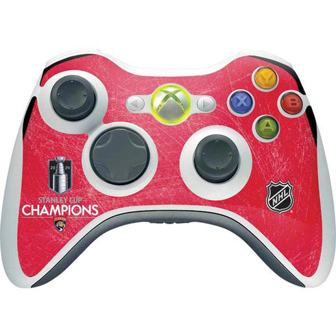 NHL 2024 Stanley Cup Champions Panthers Xbox 360 Wireless Controller Skin