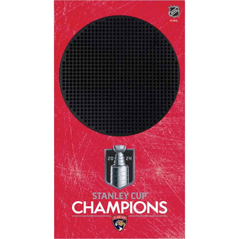 NHL 2024 Stanley Cup Champions Panthers Xbox Series S Console Skin