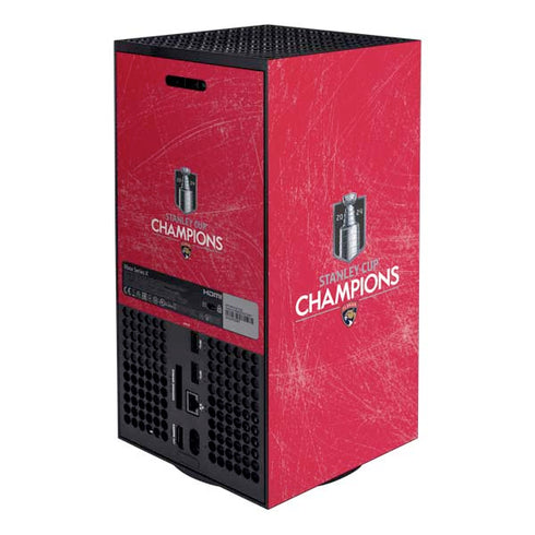 NHL 2024 Stanley Cup Champions Panthers Xbox Series X Bundle Skin