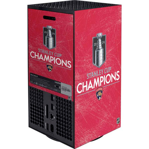 NHL 2024 Stanley Cup Champions Panthers XBox Series X Digital Edition Bundle Skin