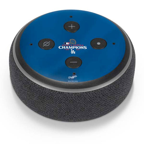 2024 World Series Champions Los Angeles Dodgers Amazon Echo Dot Skin