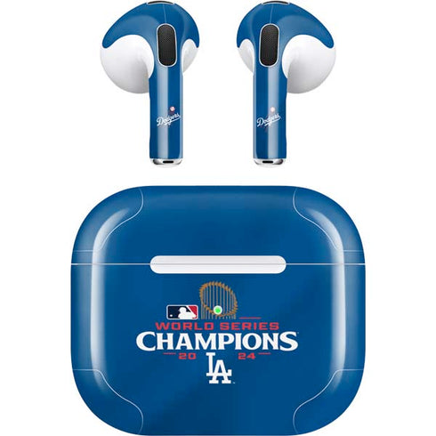 2024 World Series Champions Los Angeles Dodgers Apple AirPods (3rd Gen 2021) Skin
