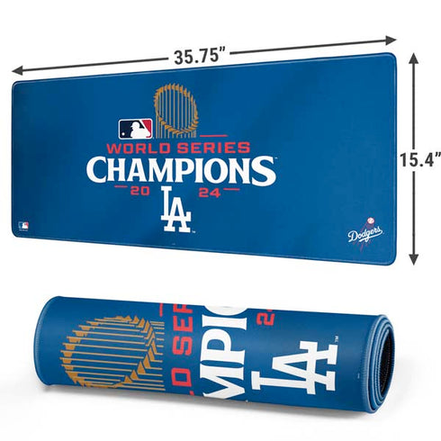 2024 World Series Champions Los Angeles Dodgers Gaming Mouse Pad