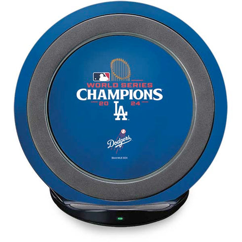 2024 World Series Champions Los Angeles Dodgers Fast Charge Wireless Charging Stand Skin