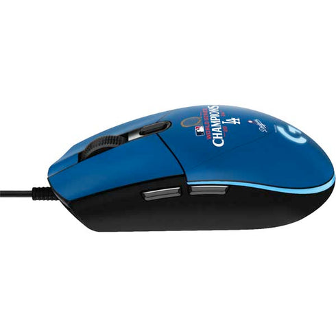 2024 World Series Champions Los Angeles Dodgers G203 Prodigy RGB Wired Gaming Mouse Skin