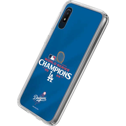 2024 World Series Champions Los Angeles Dodgers Galaxy A10e Clear Case