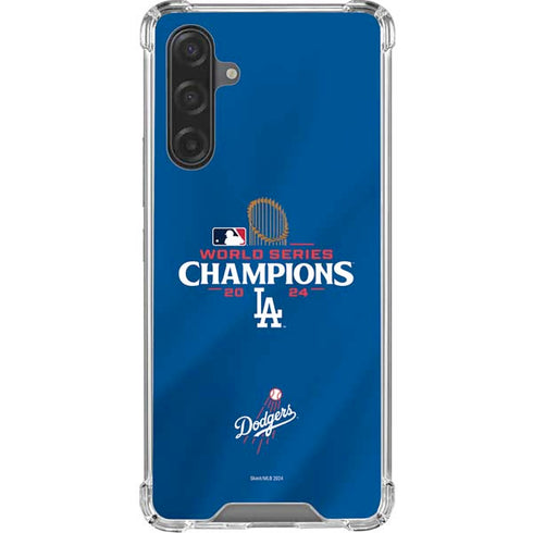 2024 World Series Champions Los Angeles Dodgers Galaxy A17 Clear Case
