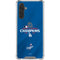 2024 World Series Champions Los Angeles Dodgers Galaxy A17 Clear Case