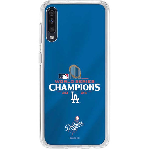 2024 World Series Champions Los Angeles Dodgers Galaxy A50 Clear Case