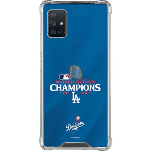 2024 World Series Champions Los Angeles Dodgers Galaxy A51 5G Clear Case