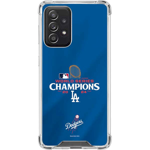 2024 World Series Champions Los Angeles Dodgers Galaxy A52 5G Clear Case