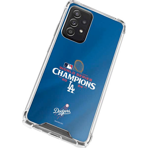 2024 World Series Champions Los Angeles Dodgers Galaxy A52 5G Clear Case