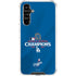 2024 World Series Champions Los Angeles Dodgers Galaxy A54 5G Clear Case