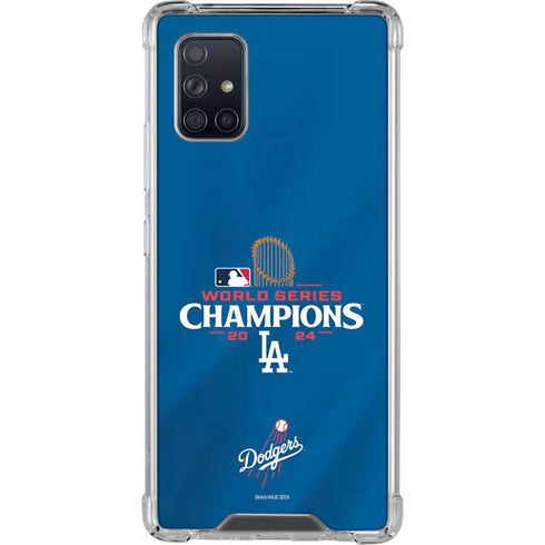2024 World Series Champions Los Angeles Dodgers Galaxy A71 5G Clear Case