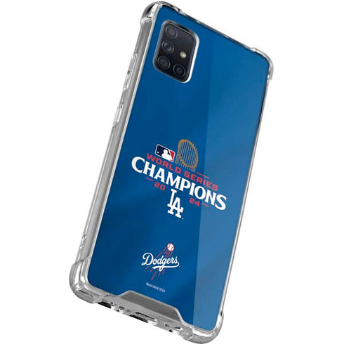 2024 World Series Champions Los Angeles Dodgers Galaxy A71 5G Clear Case