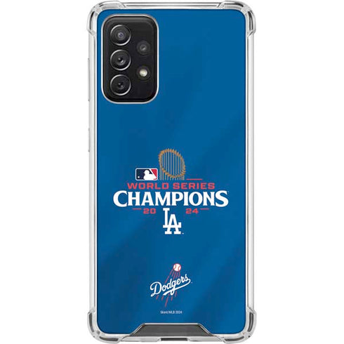 2024 World Series Champions Los Angeles Dodgers Galaxy A72 5G Clear Case