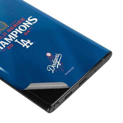 2024 World Series Champions Los Angeles Dodgers Galaxy Note 10 Plus Skin
