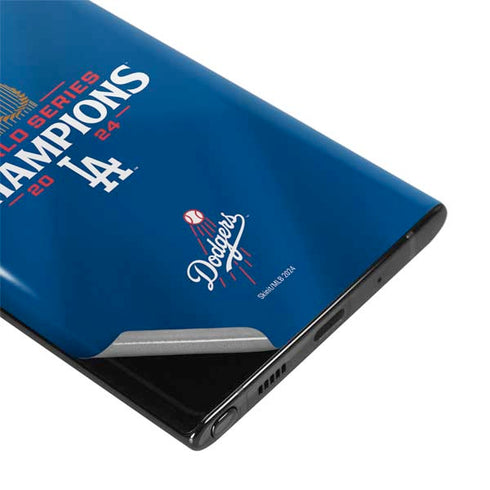 2024 World Series Champions Los Angeles Dodgers Galaxy Note 10 Skin