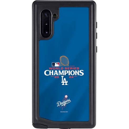 2024 World Series Champions Los Angeles Dodgers Galaxy Note 10 Waterproof Case