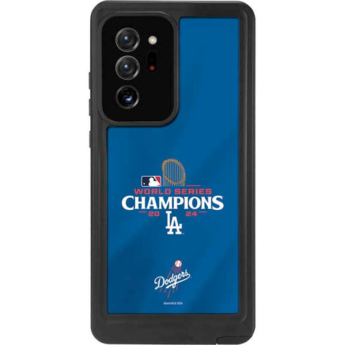 2024 World Series Champions Los Angeles Dodgers Galaxy Note20 Ultra 5G Waterproof Case