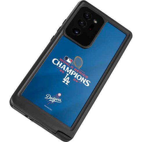 2024 World Series Champions Los Angeles Dodgers Galaxy Note20 Ultra 5G Waterproof Case