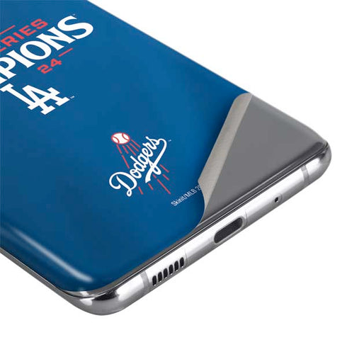2024 World Series Champions Los Angeles Dodgers Galaxy S20 Skin