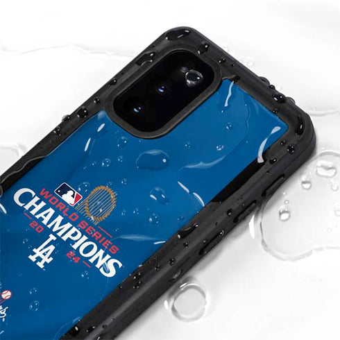 2024 World Series Champions Los Angeles Dodgers Galaxy S20 Waterproof Case