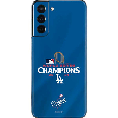 2024 World Series Champions Los Angeles Dodgers Galaxy S21 5G Skin