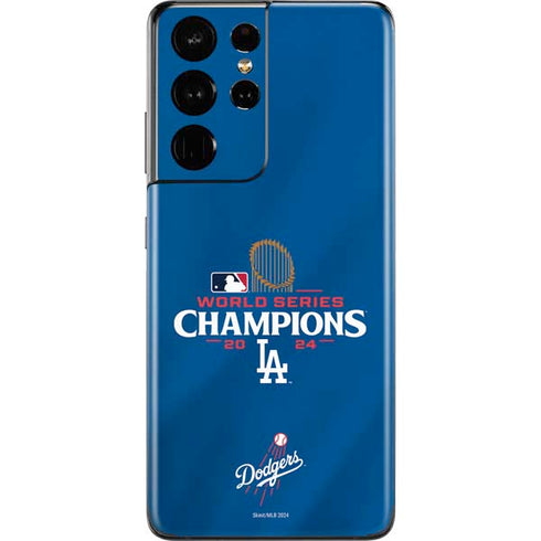 2024 World Series Champions Los Angeles Dodgers Galaxy S21 Ultra 5G Skin